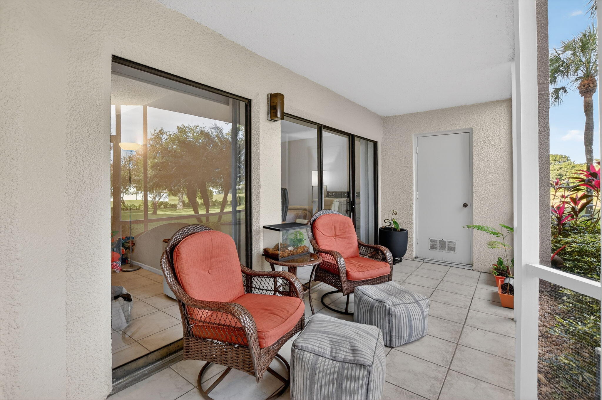 5650 Camino Del Sol, Unit 106 Boca Raton, FL 33433 - Photo 30 of 48 Screened Porch