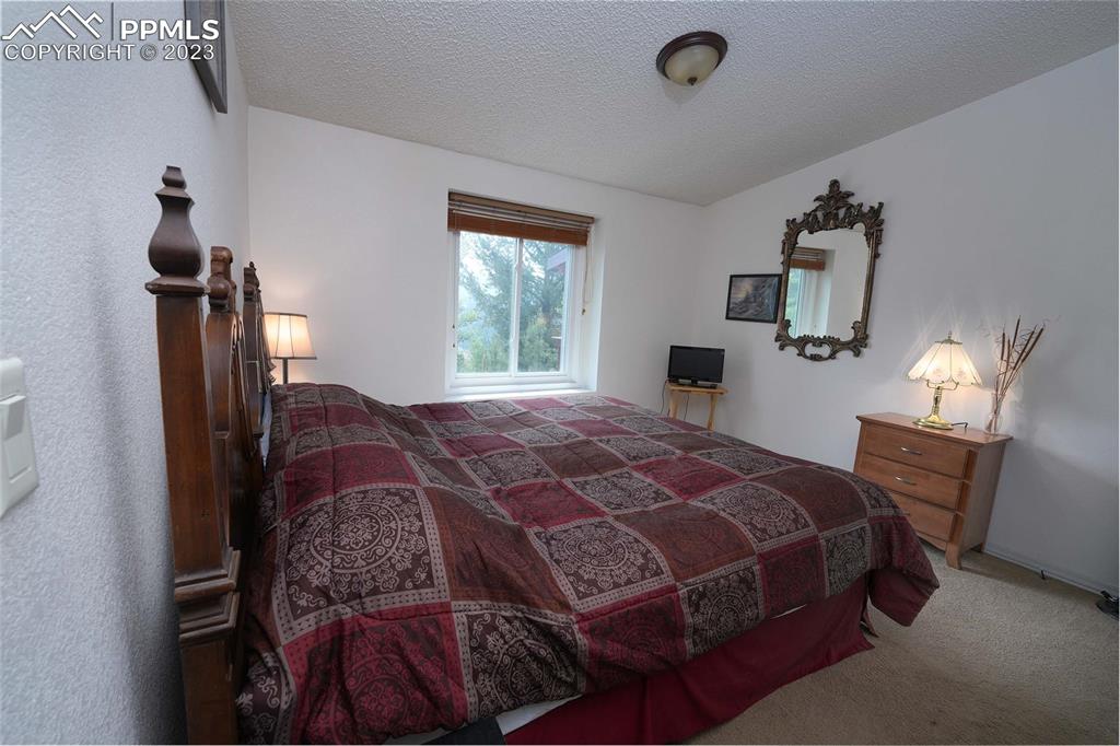187 Blue Spruce Road Divide, CO 80814 - Photo 12 of 31 a bedroom with a bed and window