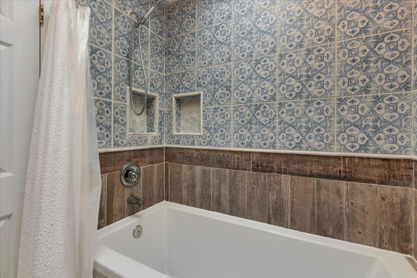 38 Devonshire Avenue, Unit 2 Mountain View, CA 94043 - Photo 24 of 38 a bathroom with a tub and a shower