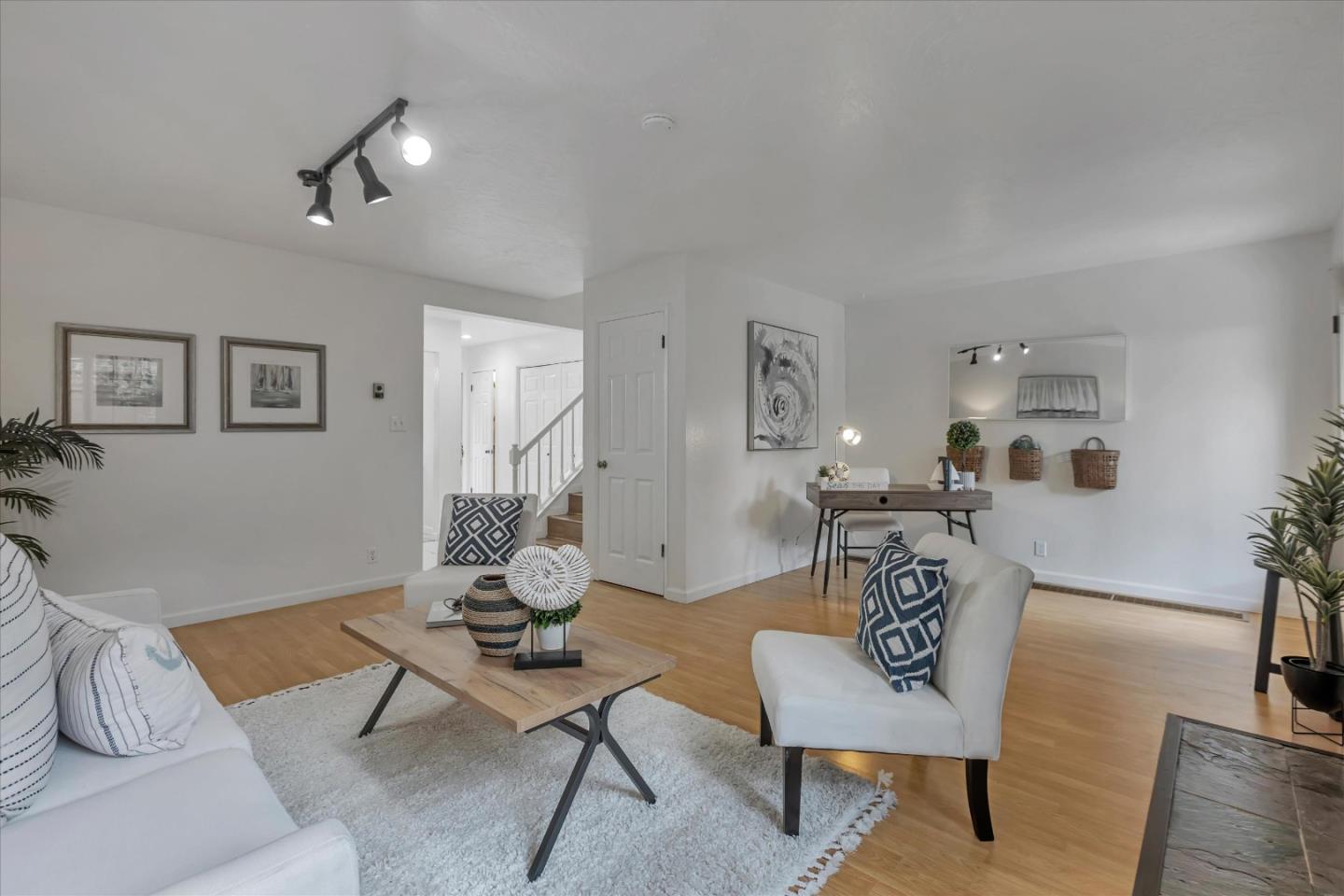 38 Devonshire Avenue, Unit 2 Mountain View, CA 94043 - Photo 5 of 38 a living room with furniture and wooden floor