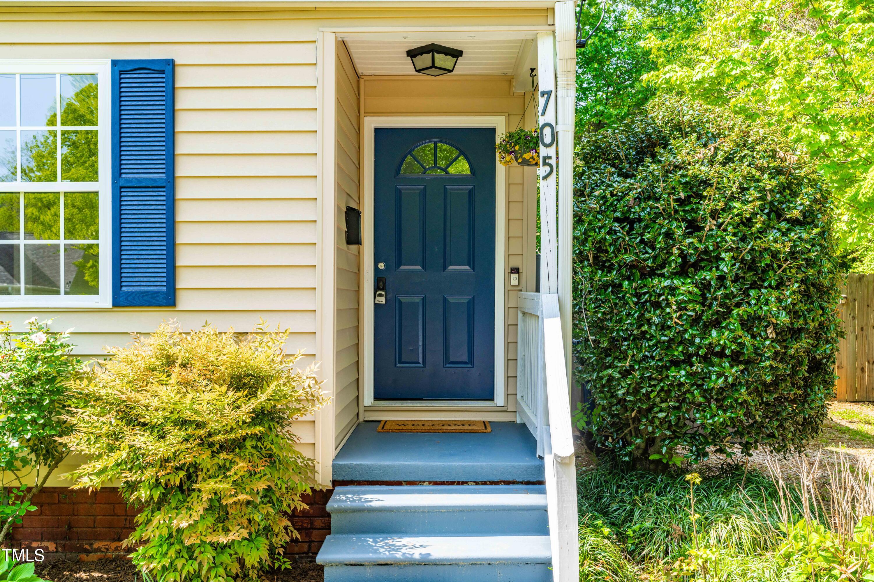 705 Hartford Road Raleigh, NC 27610 - Photo 5 of 24 a view of entrance door of the house