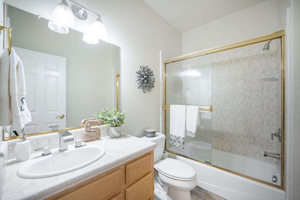2360 Sunflower Circle Gilroy, CA 95020 - Photo 31 of 49 a bathroom with a sink a toilet and shower