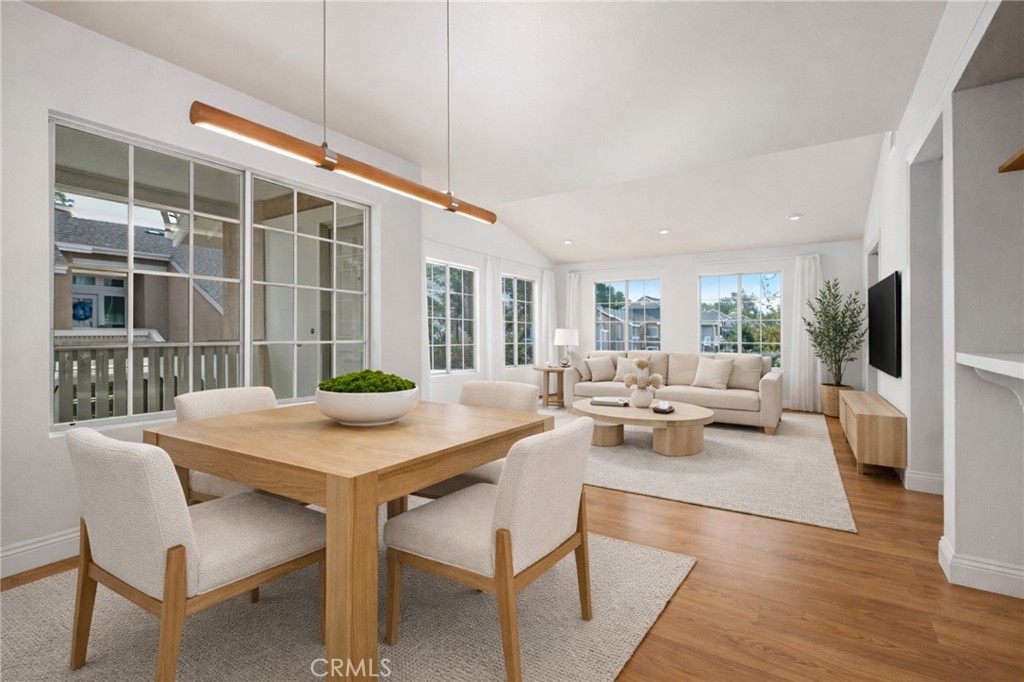 111 Greenfield Irvine, CA 92614 - Photo 2 of 32 Virtually Staged Dining room & Living room