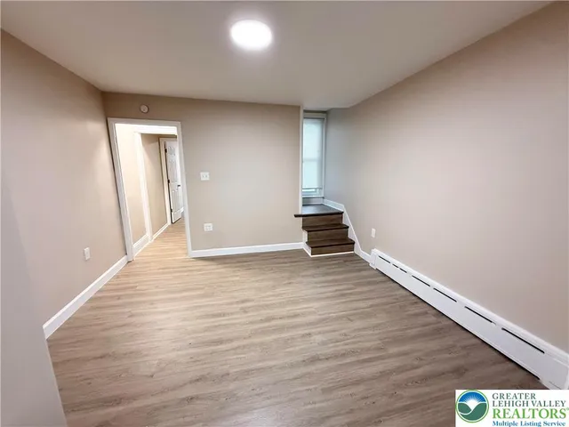 wooden floor in an empty room