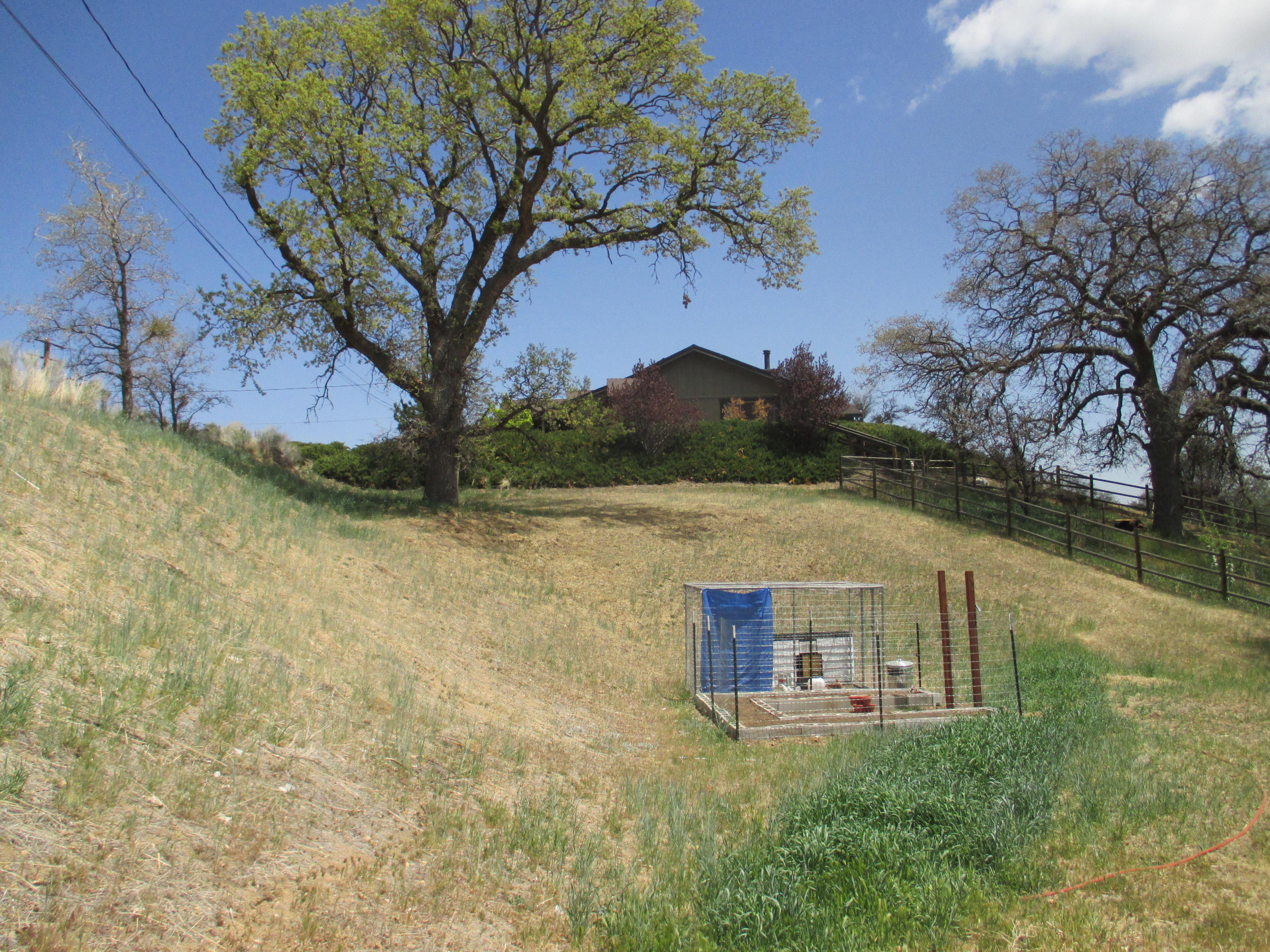 21908 Mariposa Road Tehachapi, CA 93561 - Photo 23 of 23 a backyard of a house with table and chairs