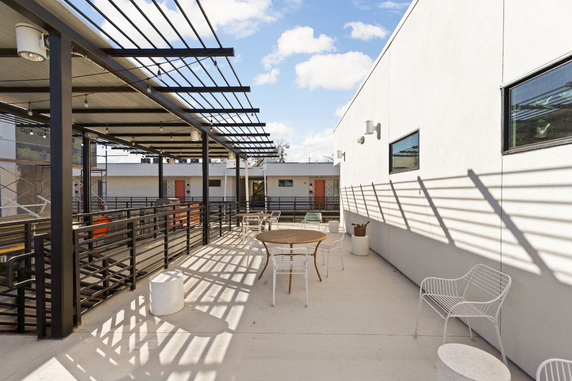 2709 East 5th Street, Unit 1306 Austin, TX 78702 - Photo 24 of 26 Rooftop lounge area dedicated to residents.