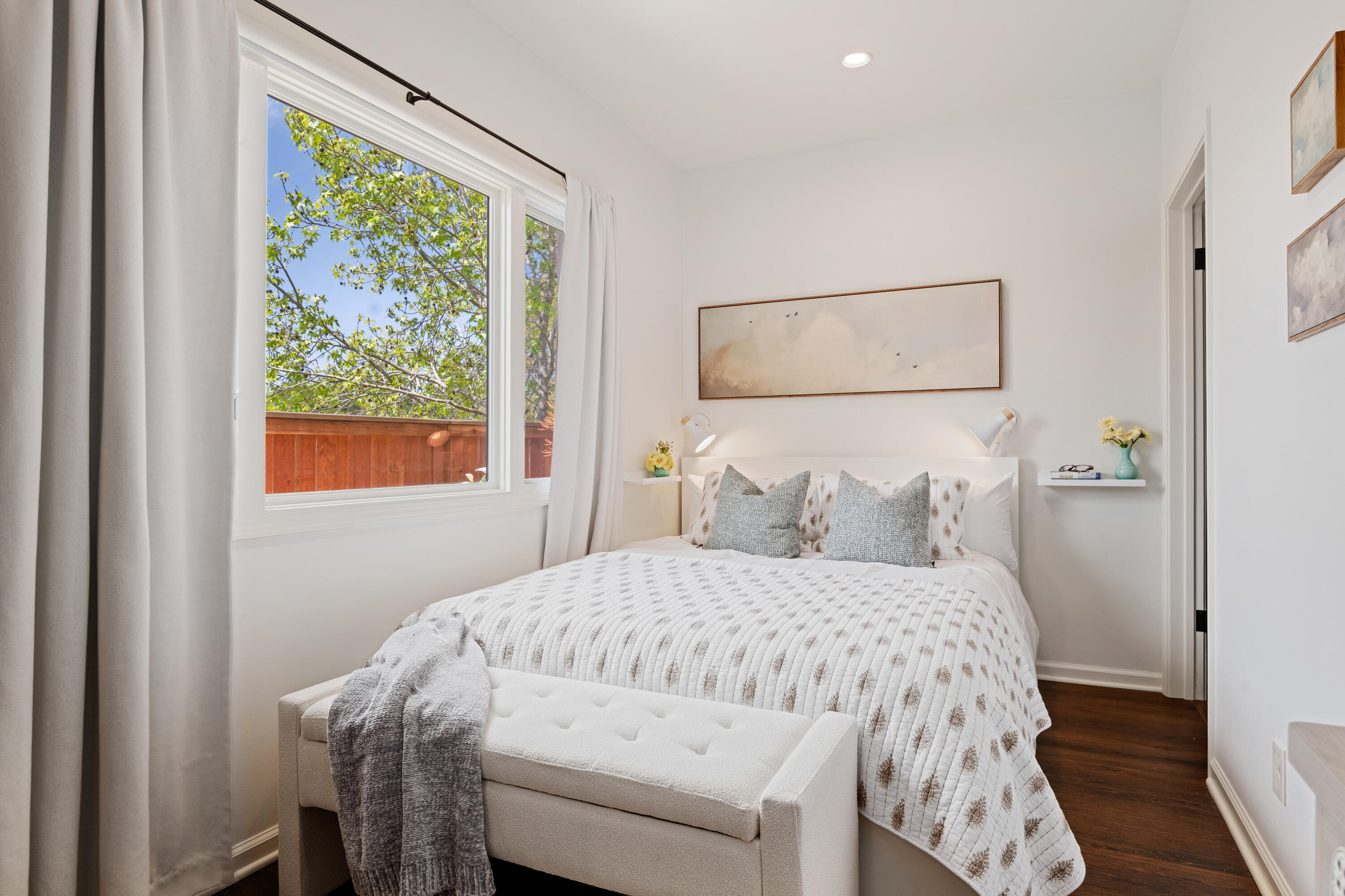 Undisclosed Address Santa Barbara, CA 93111 - Photo 15 of 20 a bedroom with a bed and a window