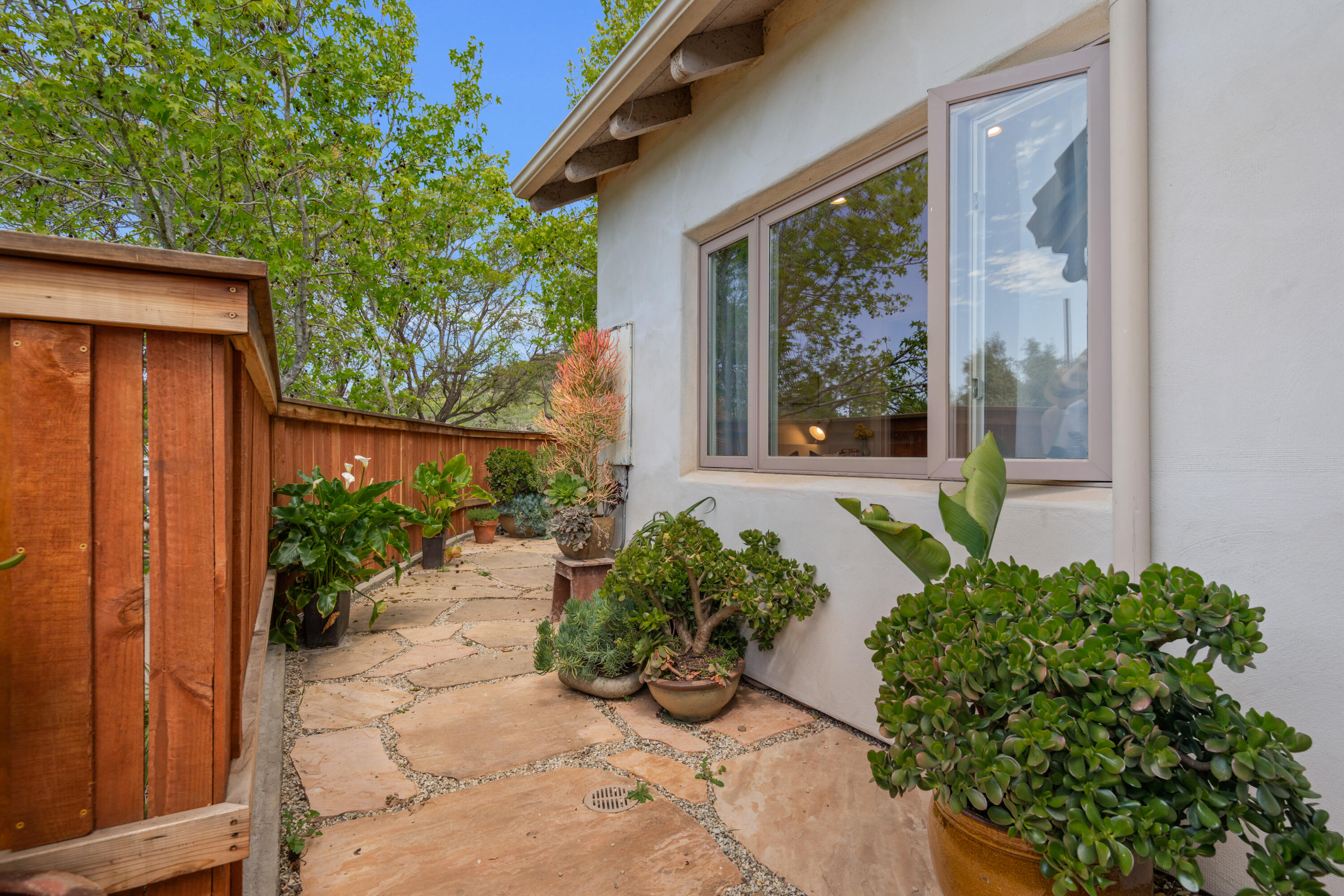 Undisclosed Address Santa Barbara, CA 93111 - Photo 4 of 20 a view of a house with a garden