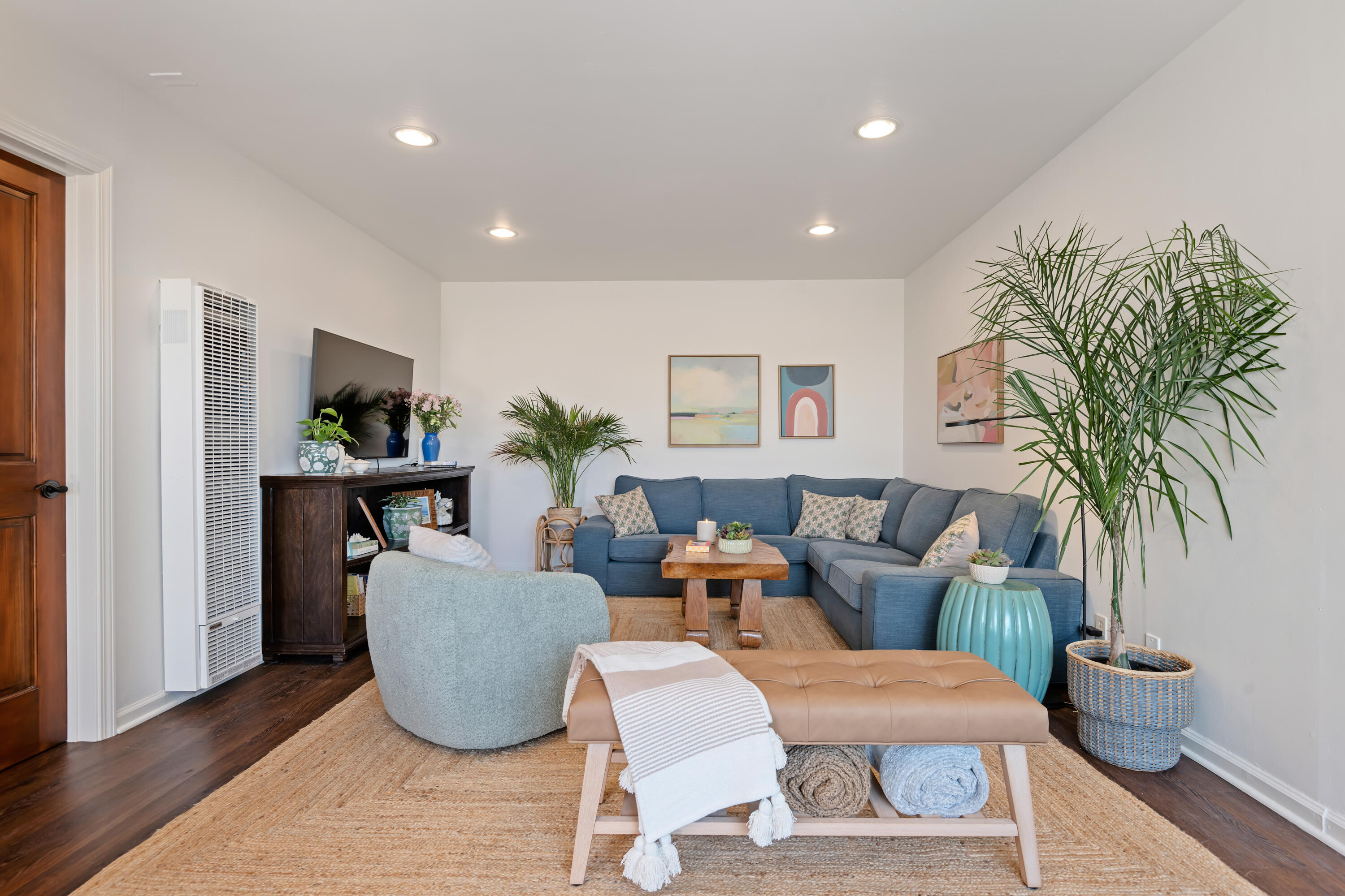 Undisclosed Address Santa Barbara, CA 93111 - Photo 5 of 20 a living room with furniture and a potted plant