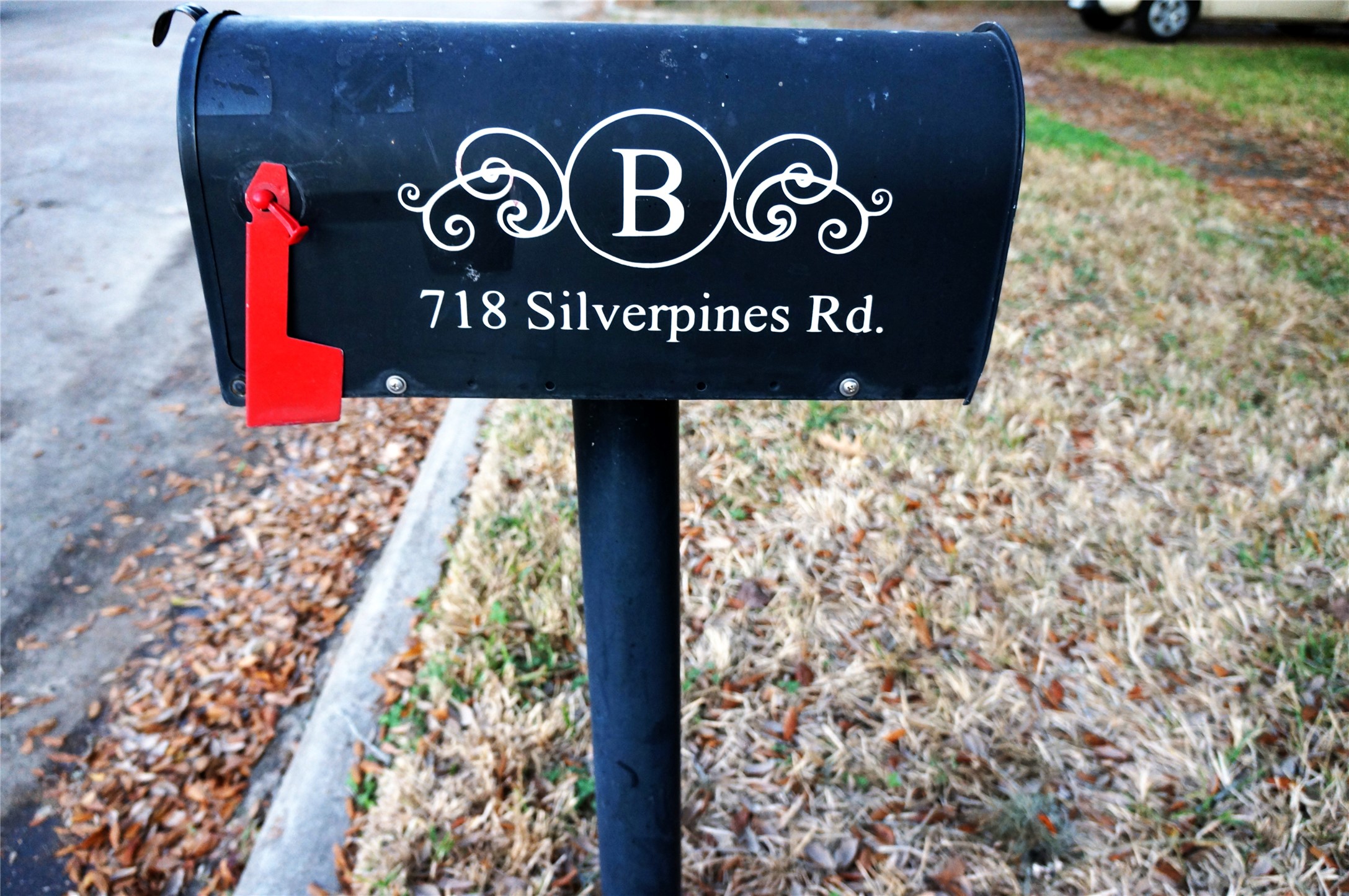 718 Silverpines Road Houston, TX 77062 - Photo 2 of 49 a view of outdoor space with signage and flags