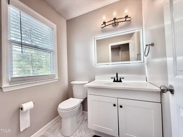 a view of outdoor space with seating area