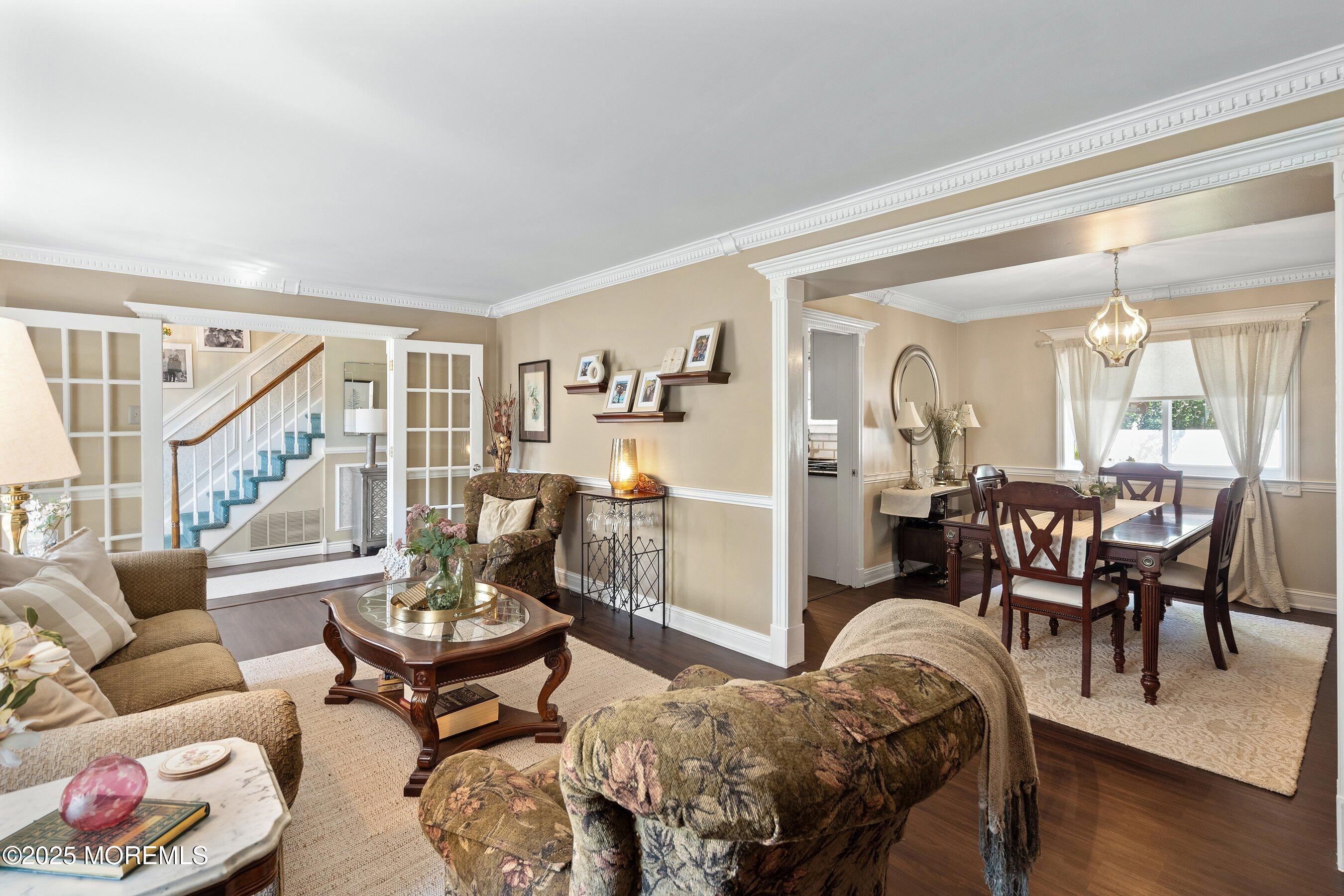 20 Appletree Road Howell, NJ 07731 - Photo 2 of 35 a living room with furniture and wooden floor