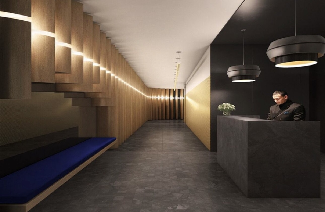 385 1st Avenue, Unit 12D Manhattan, NY 10010 - Photo 14 of 19 a view of gallery with stairs