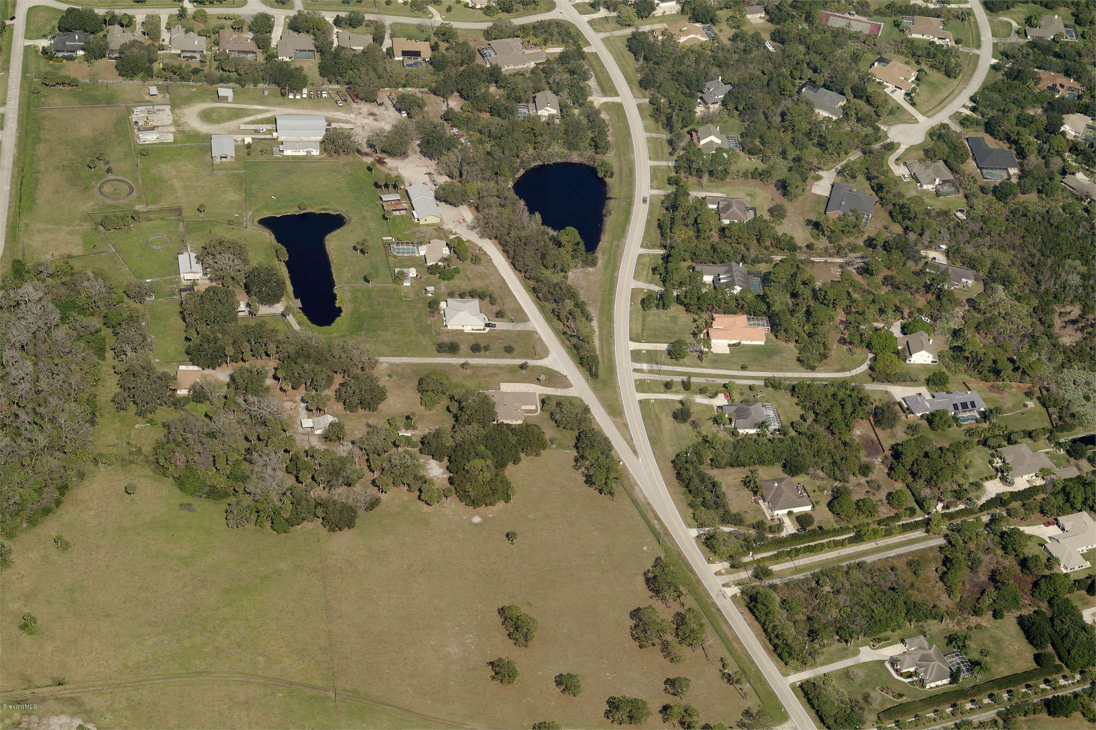 4205 Turtle Mound Road Melbourne, FL 32934 - Photo 2 of 3 Aerial