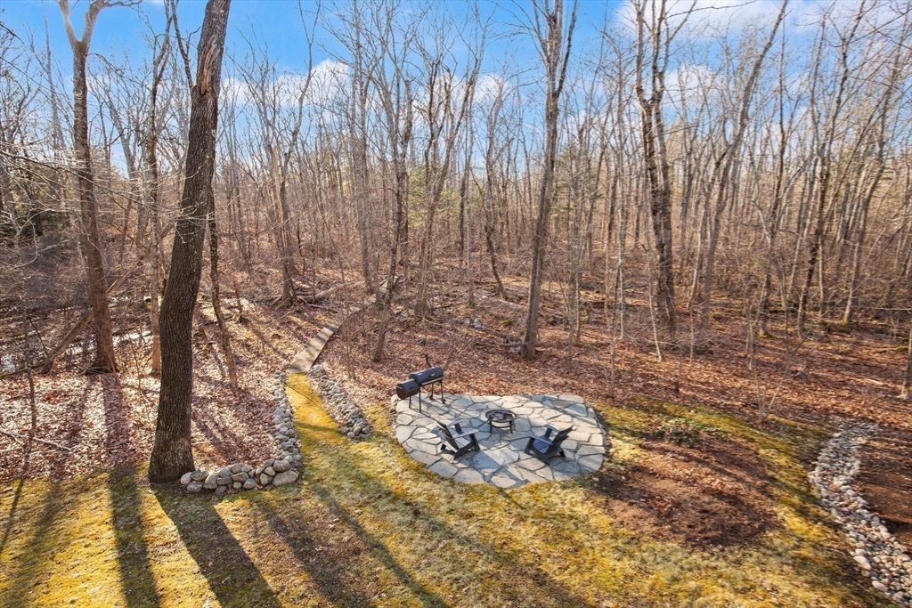 175 Mountain Street Sharon, MA 02067 - Photo 24 of 28 a view of outdoor space with a lake view