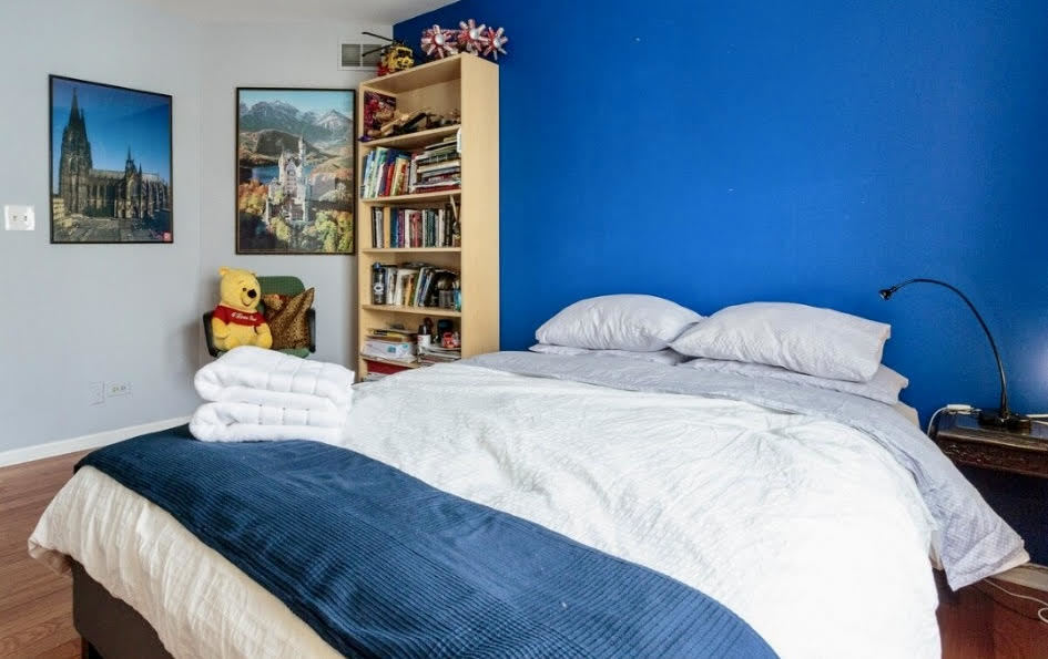 671 Wintergreen Circle Naperville, IL 60540 - Photo 14 of 17 a bedroom with a bed and dresser