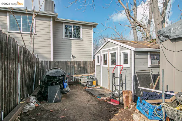 a view of a house with patio