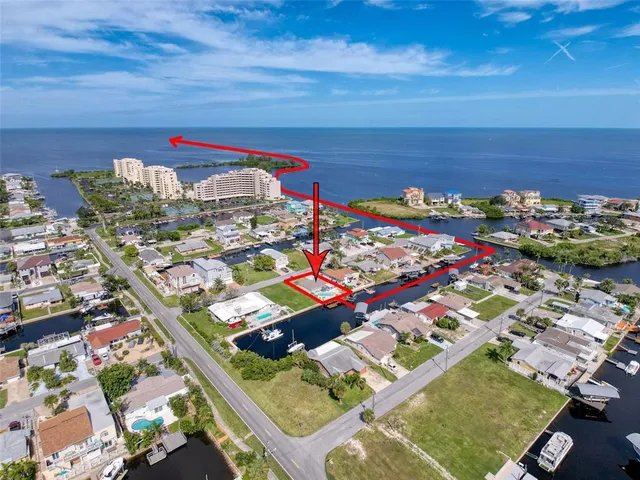 a view of a house with a swimming pool