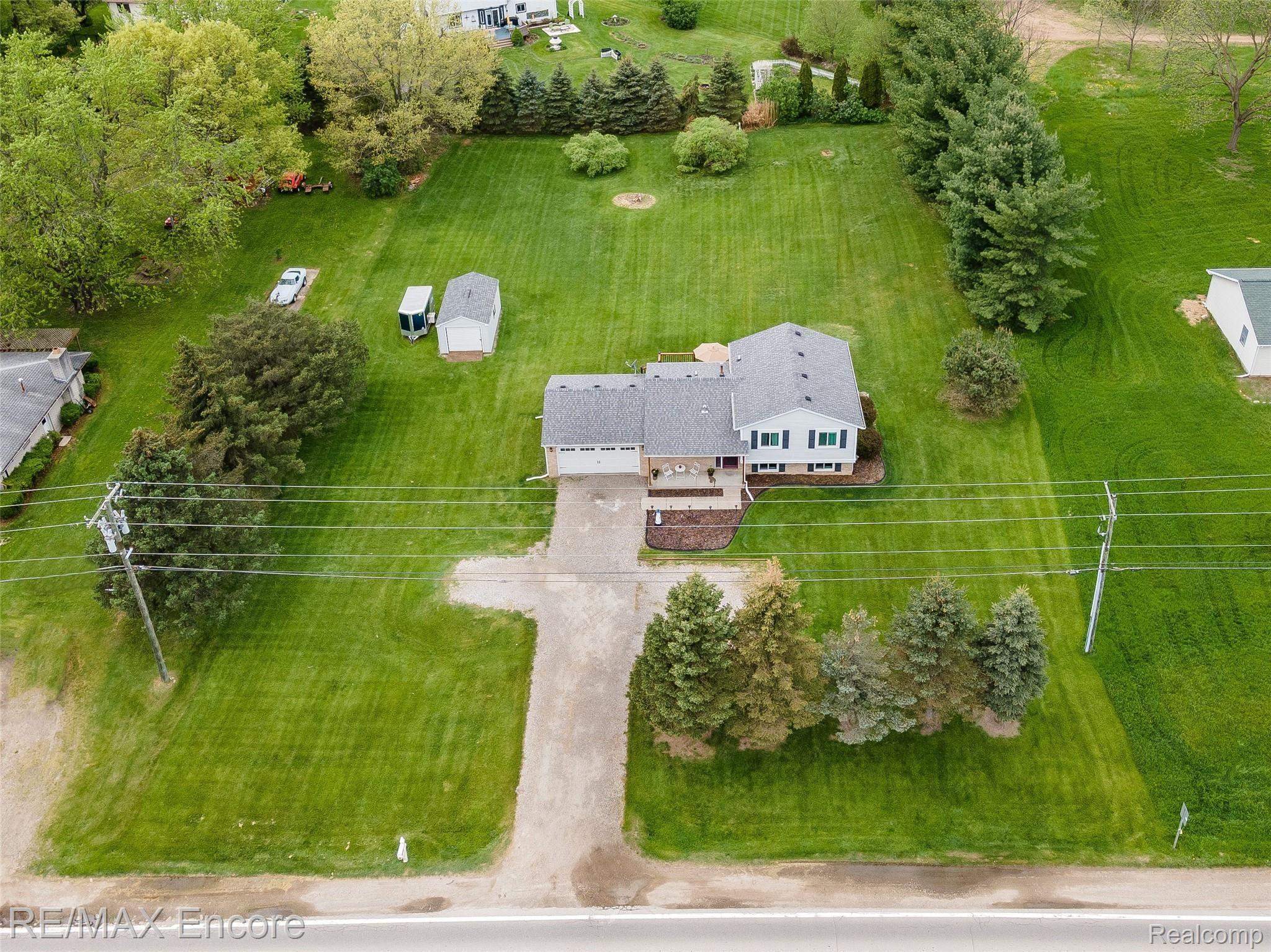 128 South Baldwin Road Oxford, MI 48371 - Photo 41 of 42 VIEW FACING WEST