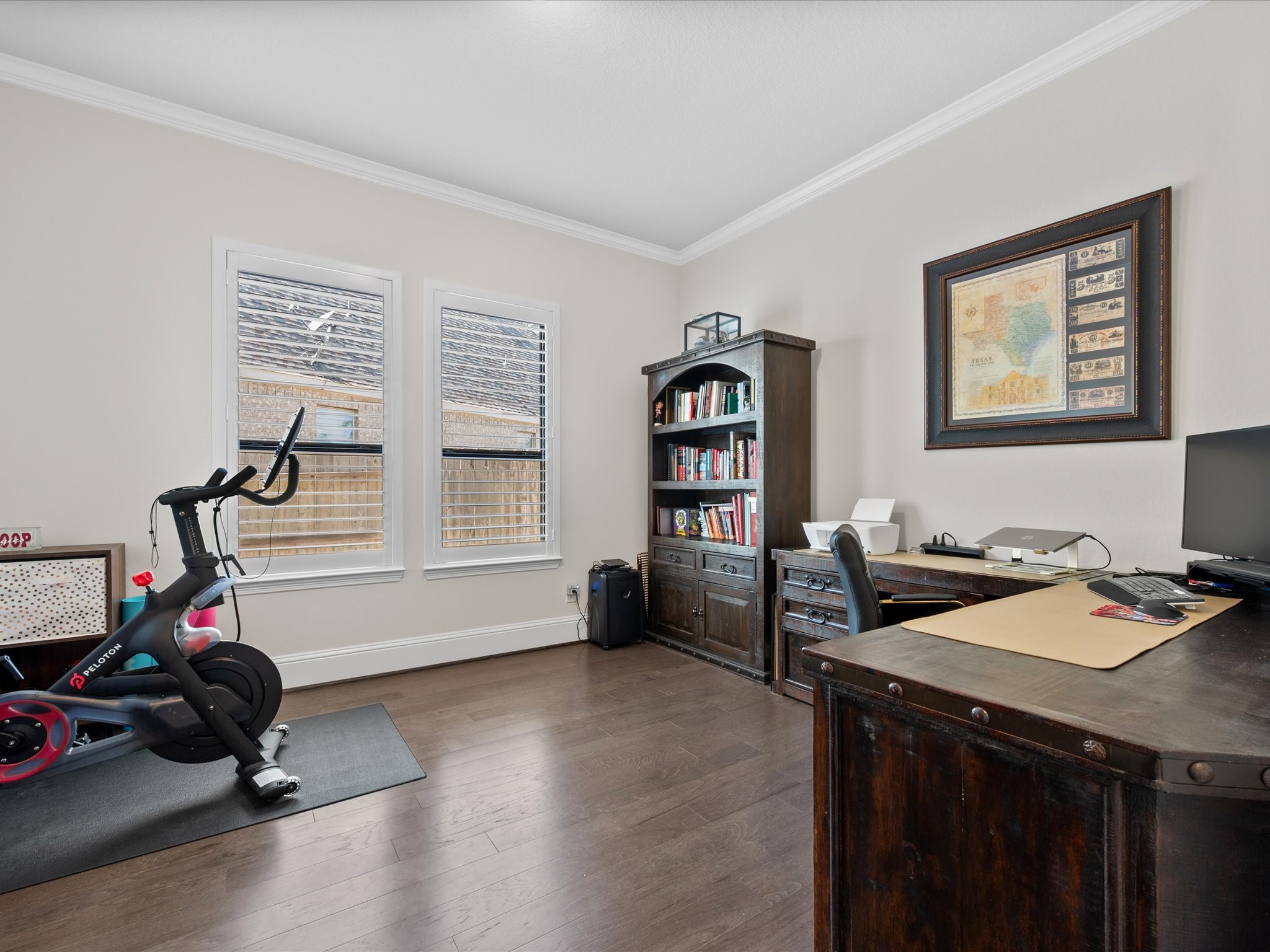 605 Ashbrook Ridge Lane Pinehurst, TX 77362 - Photo 28 of 46 The home office provides flexibility — with a spacious layout that can easily adapt to multiple uses.