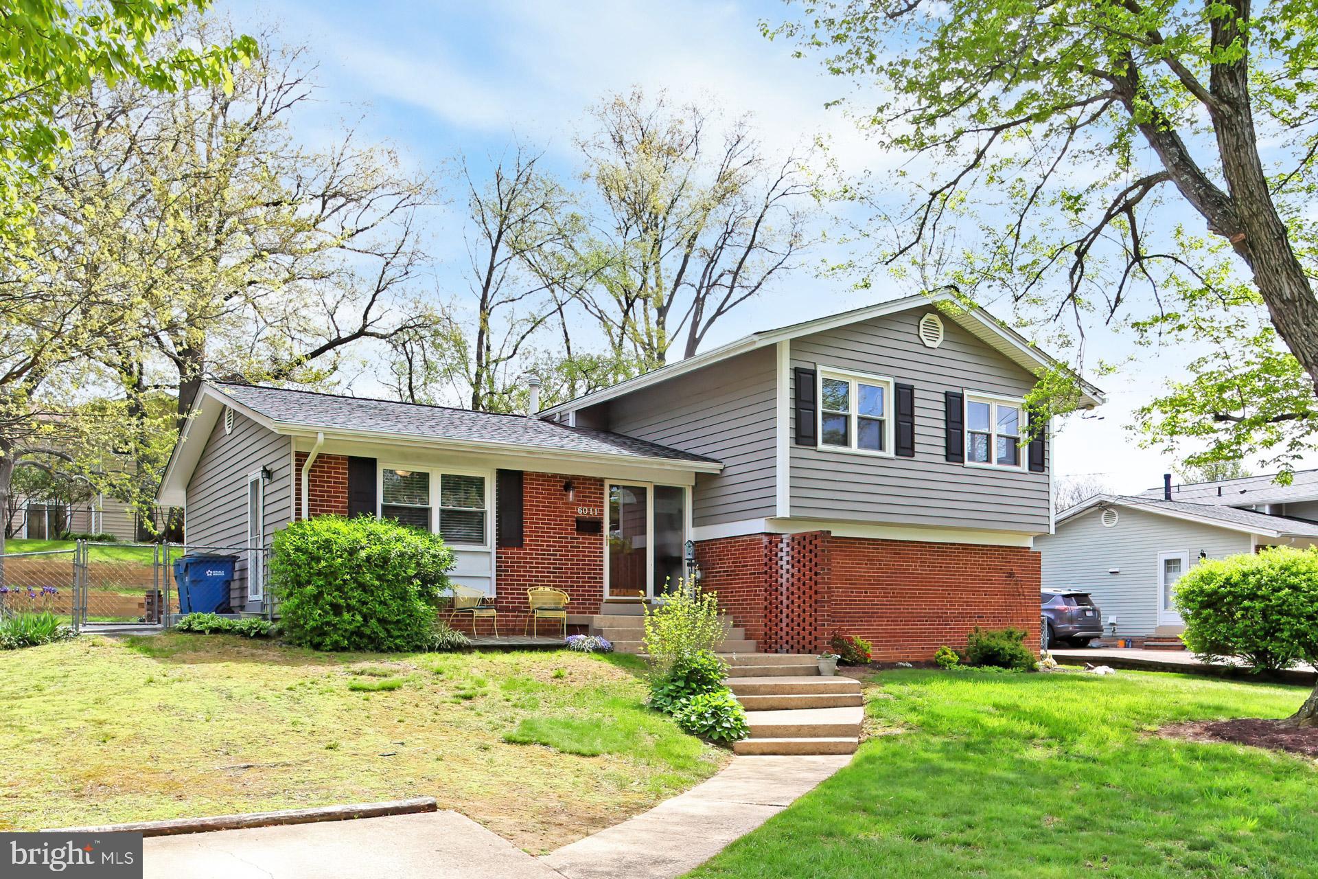 6011 Meriwether Lane Springfield, VA 22150 - Photo 1 of 53 Front Brick and vinyl siding