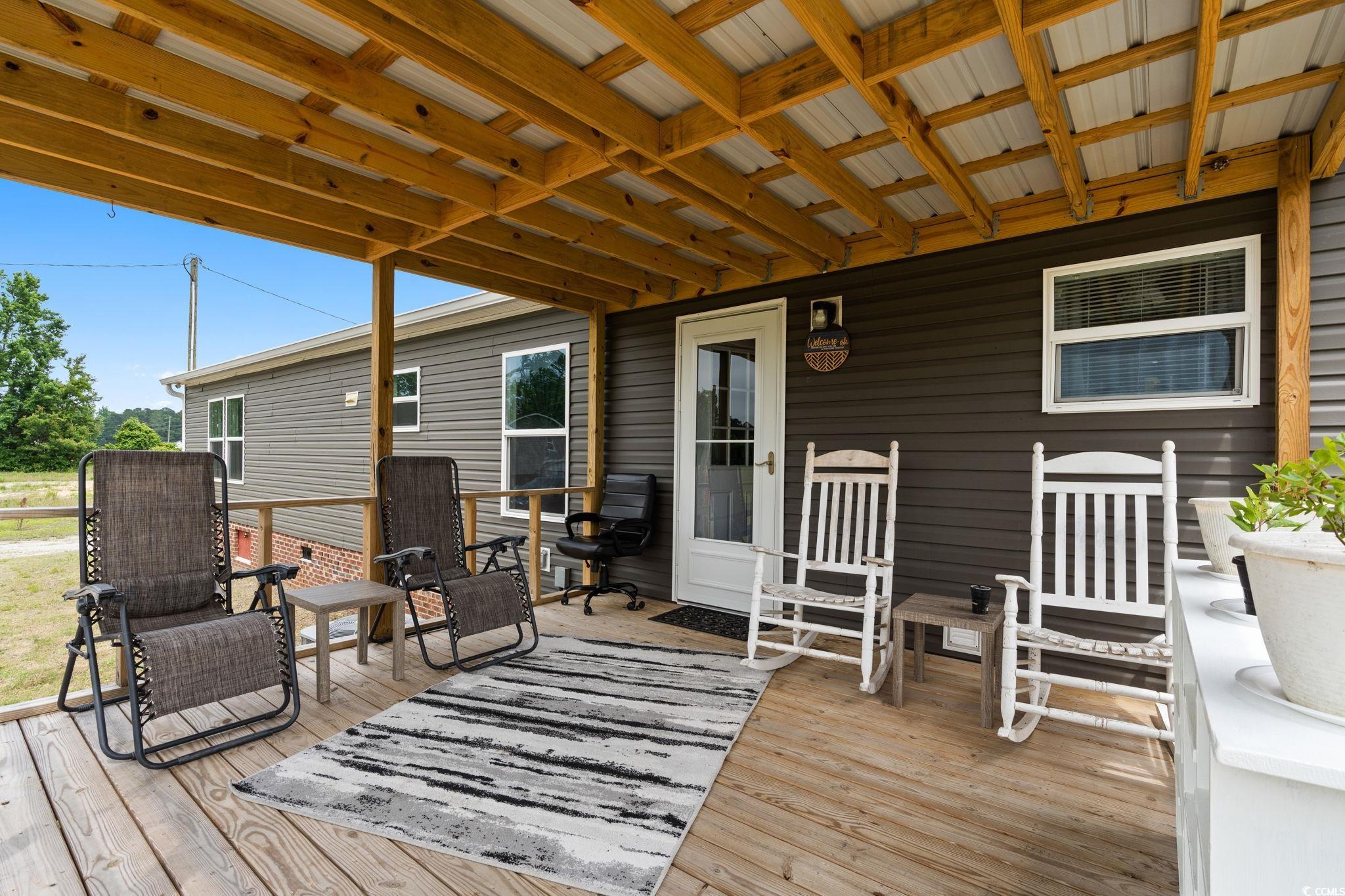 167 Dove Road Loris, SC 29569 - Photo 28 of 40 View of wooden terrace