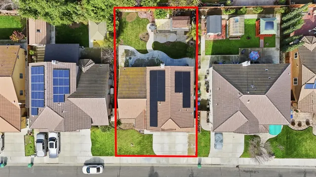 an aerial view of city