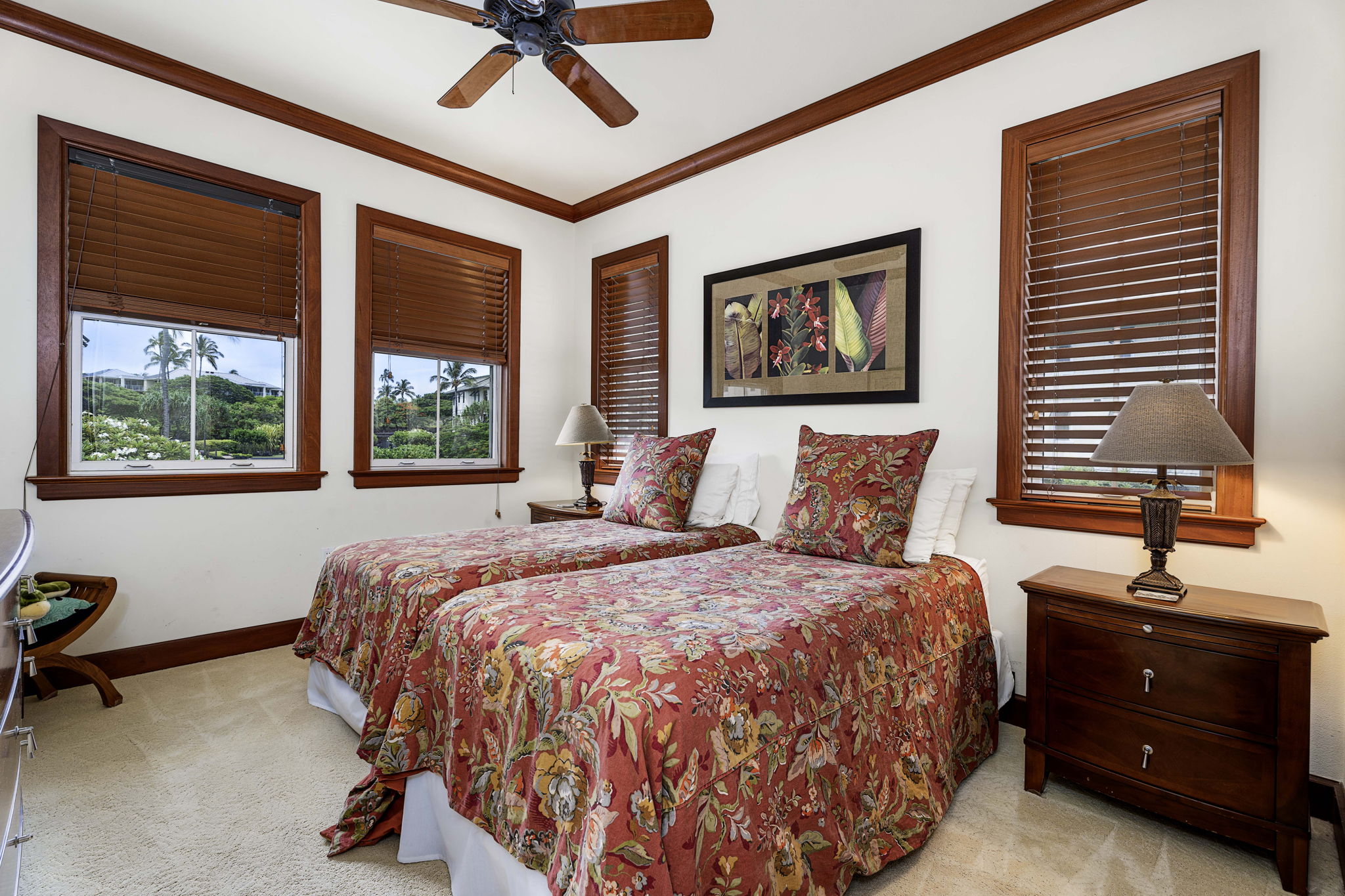 69-1000 Kolea Kai Circle, Unit 10B Waikoloa, HI 96738 - Photo 13 of 27 a bedroom with a bed and a window