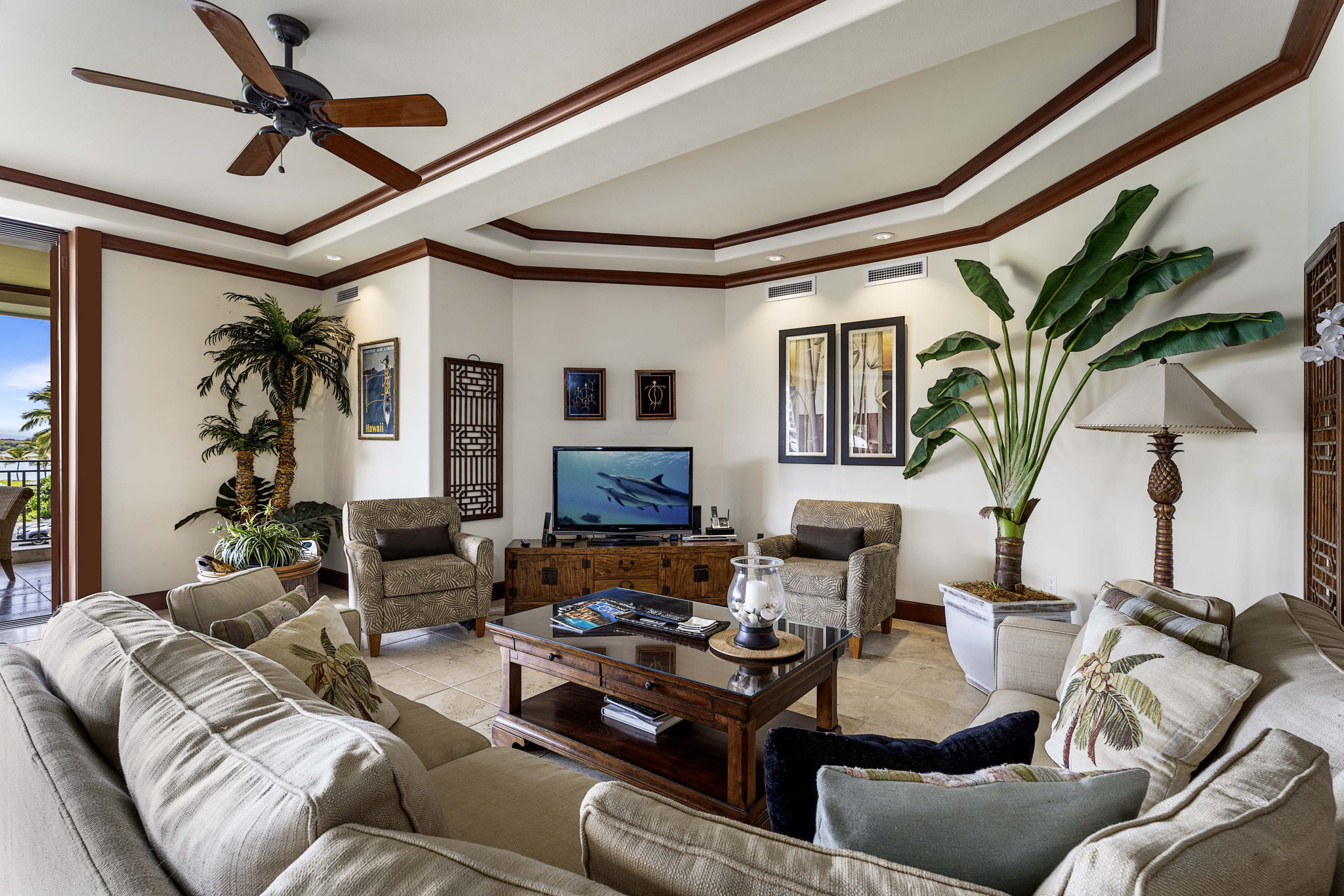 69-1000 Kolea Kai Circle, Unit 10B Waikoloa, HI 96738 - Photo 20 of 27 a living room with furniture