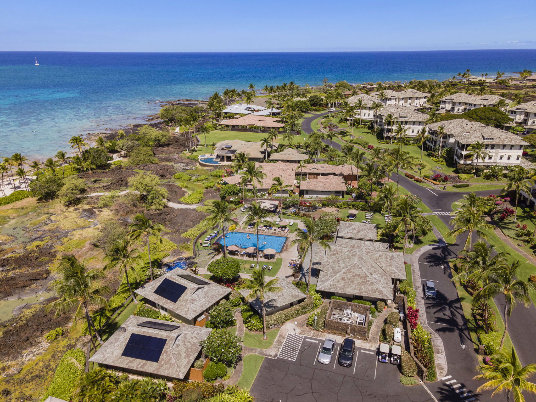 69-1000 Kolea Kai Circle, Unit 10B Waikoloa, HI 96738 - Photo 23 of 27 an aerial view of residential building with ocean view