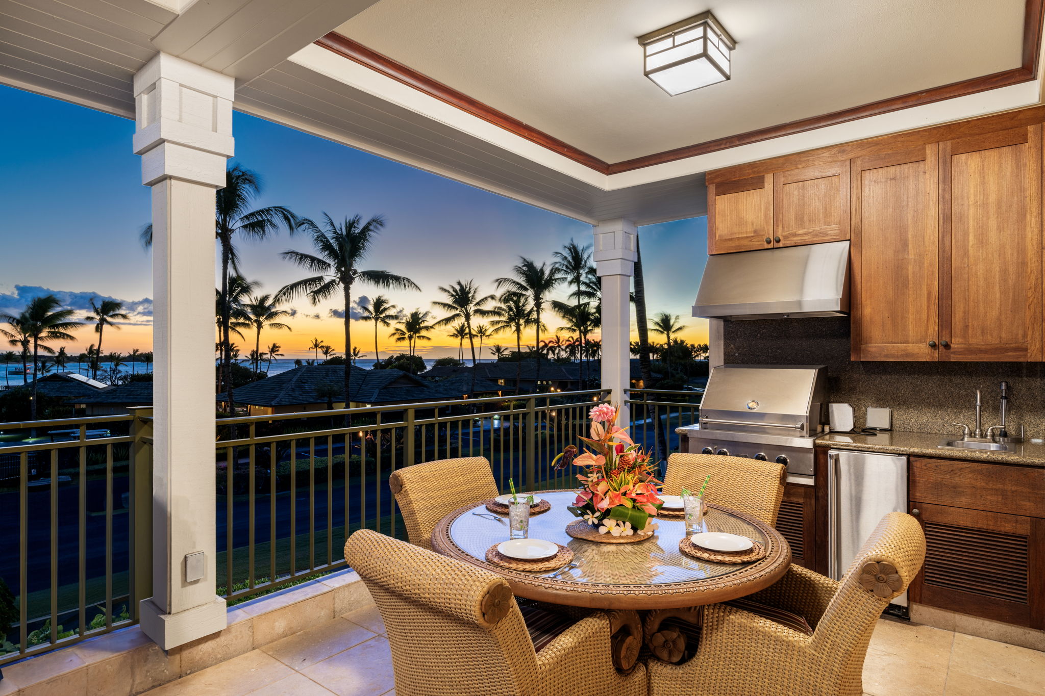 69-1000 Kolea Kai Circle, Unit 10B Waikoloa, HI 96738 - Photo 27 of 27 a view of a dining room with furniture window and outside view