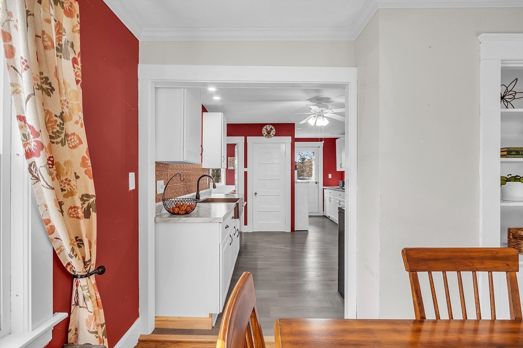 36 Mayfield Road Gardner, MA 01440 - Photo 8 of 35 a view of a hallway with furniture and wooden floor