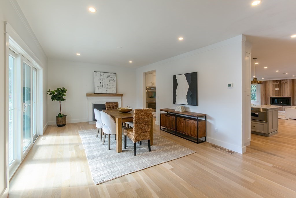 82 Border Road Needham, MA 02492 - Photo 5 of 8 a living room with furniture and a wooden floor