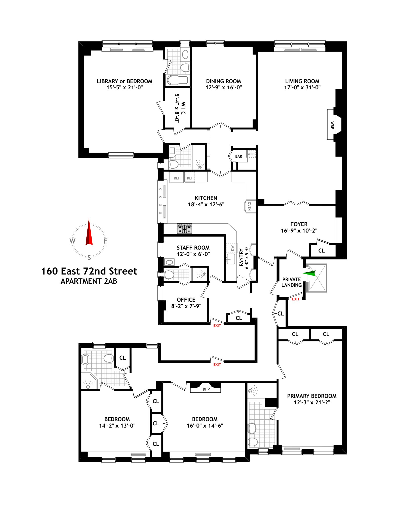 160 East 72nd Street, Unit 2AB Manhattan, NY 10021 - Photo 16 of 16