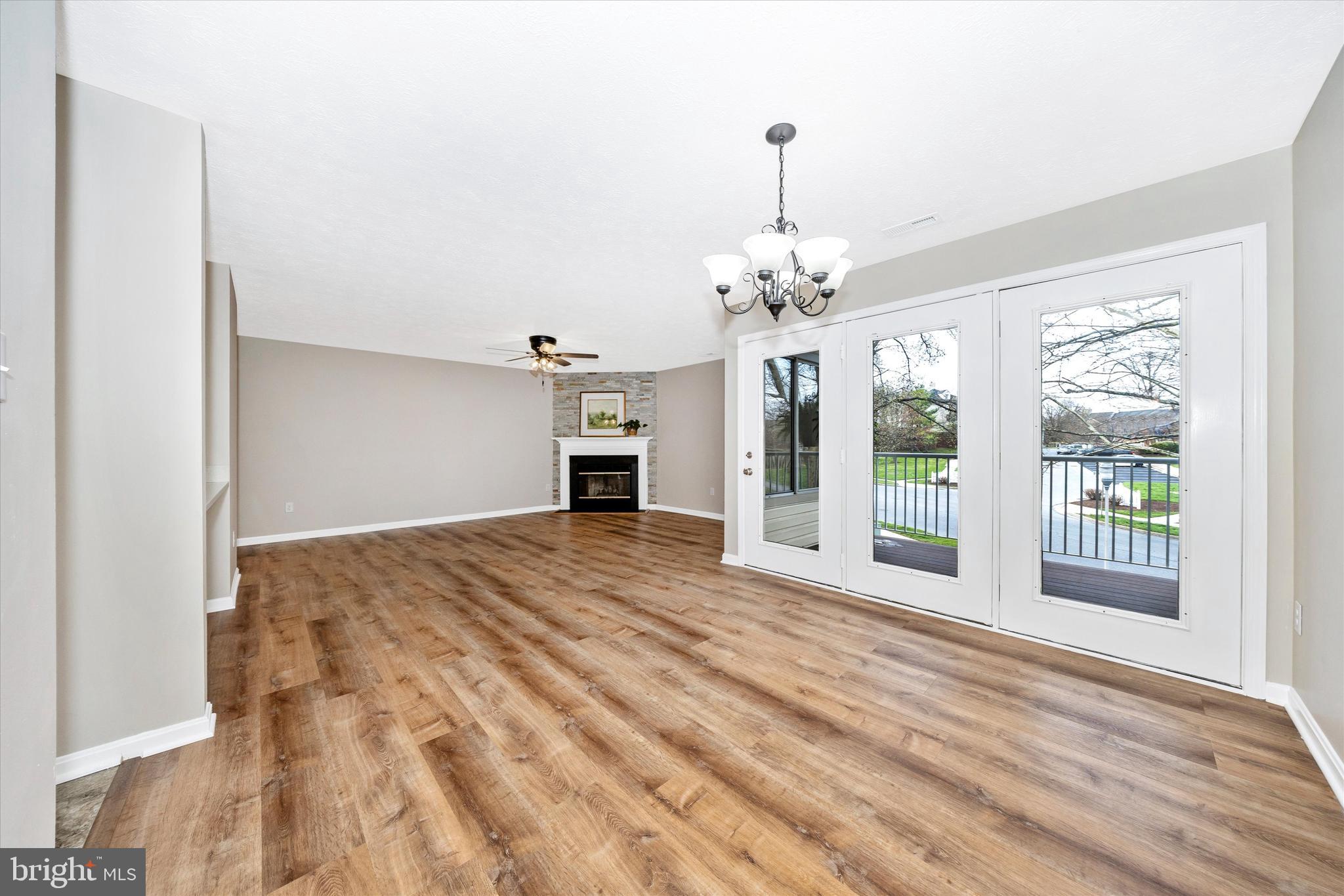 2112 Whitehall Road, Unit 1C Frederick, MD 21702 - Photo 13 of 33 a view of empty room with a fireplace