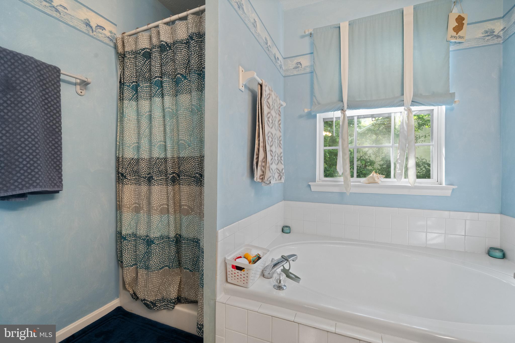 1127 Garner Drive King George, VA 22485 - Photo 20 of 39 a bathroom with a bathtub a window and a shower