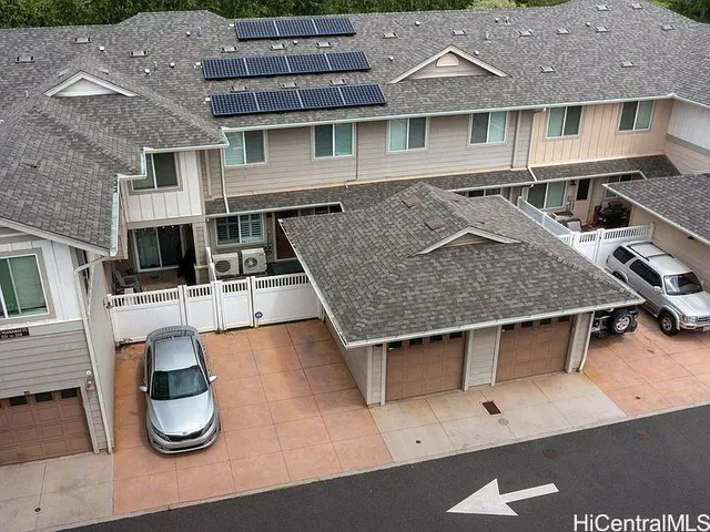 a house view with a outdoor space