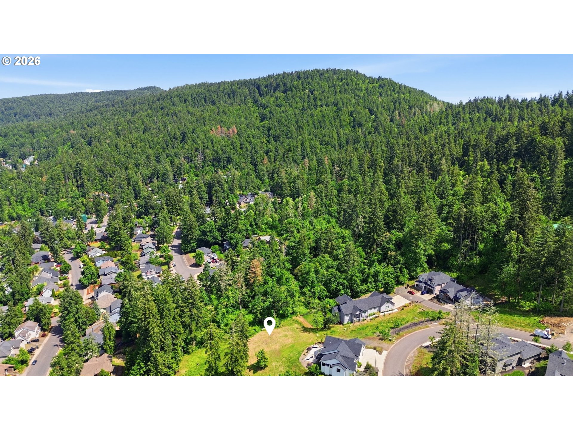 155 66th Street Springfield, OR 97478 - Photo 14 of 14 a view of a city with lush green forest