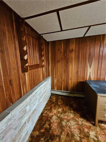 a view of a backyard of a house