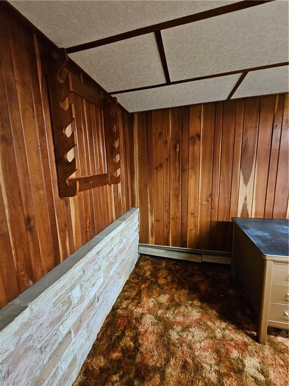 595 Wachob Road Punxsutawney, PA 15767 - Photo 28 of 50 a view of a back yard with wooden walls