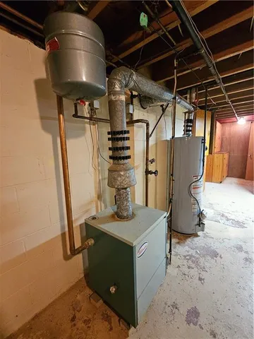 a water heater room