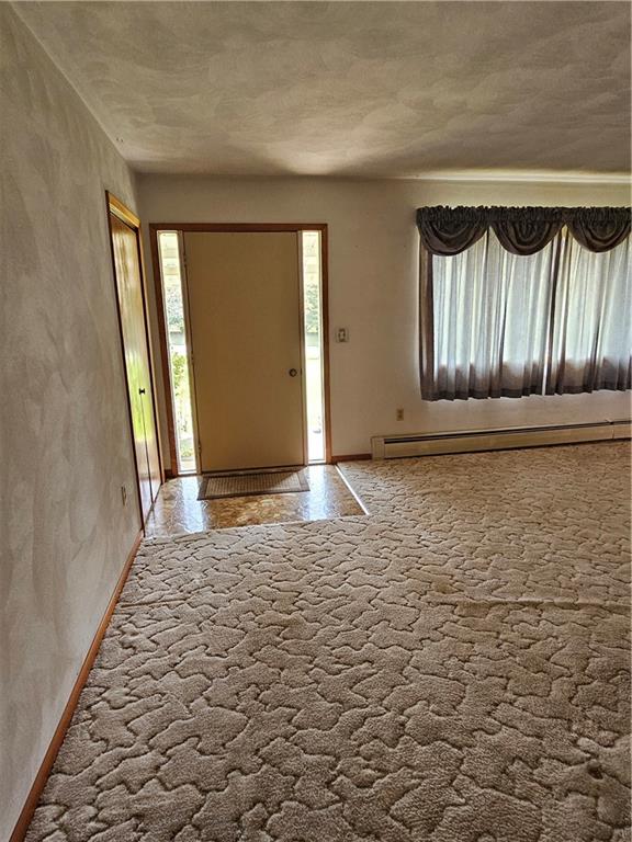 595 Wachob Road Punxsutawney, PA 15767 - Photo 9 of 50 a view of room with window and wooden floor