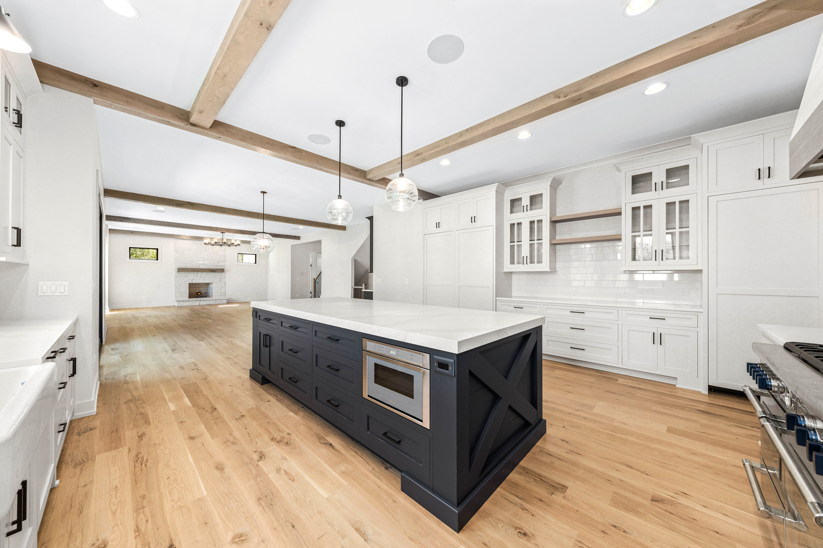 1314 Eagle Street Naperville, IL 60563 - Photo 7 of 26 a kitchen with stainless steel appliances a stove and cabinets