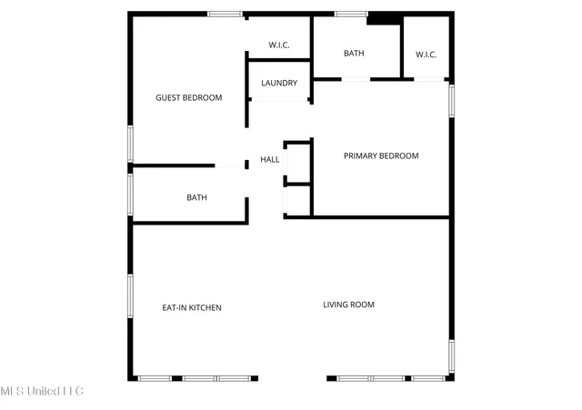 $1,900 | 8728 West Simmons Bayou Drive, Ocean Springs, MS 39564