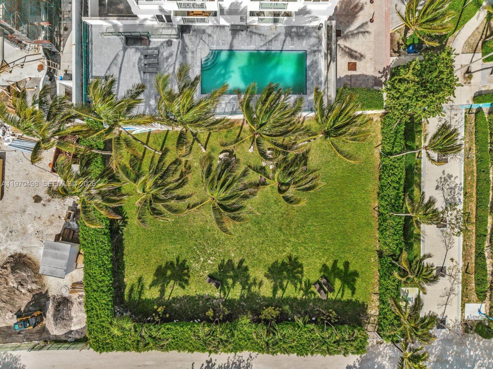 9195 Collins Avenue, Unit 406 Surfside, FL 33154 - Photo 11 of 12 a view of a garden