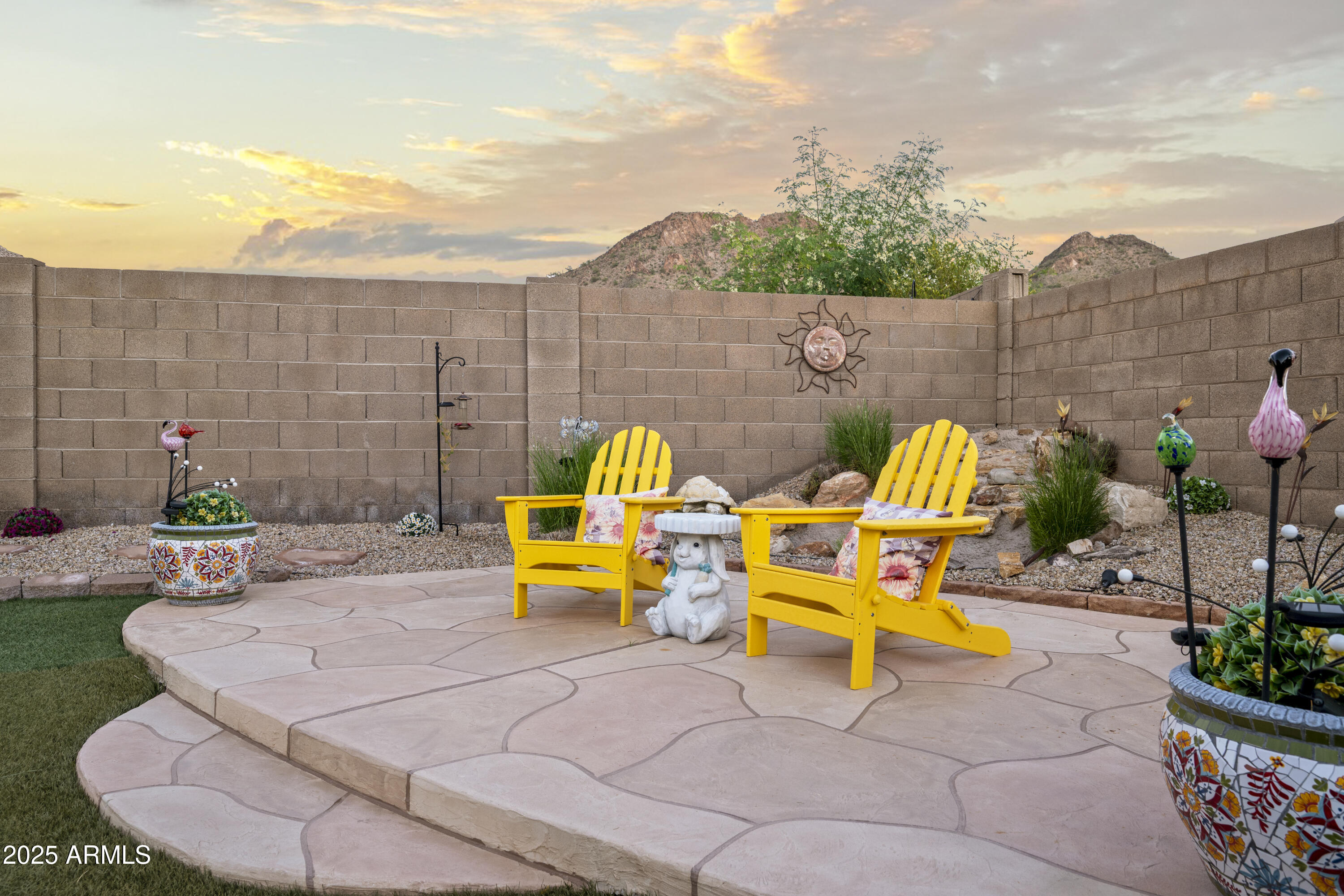 6419 West Briles Road Phoenix, AZ 85083 - Photo 28 of 28 a view of a swimming pool with a lounge chair