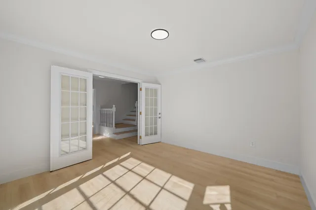 a view of empty room