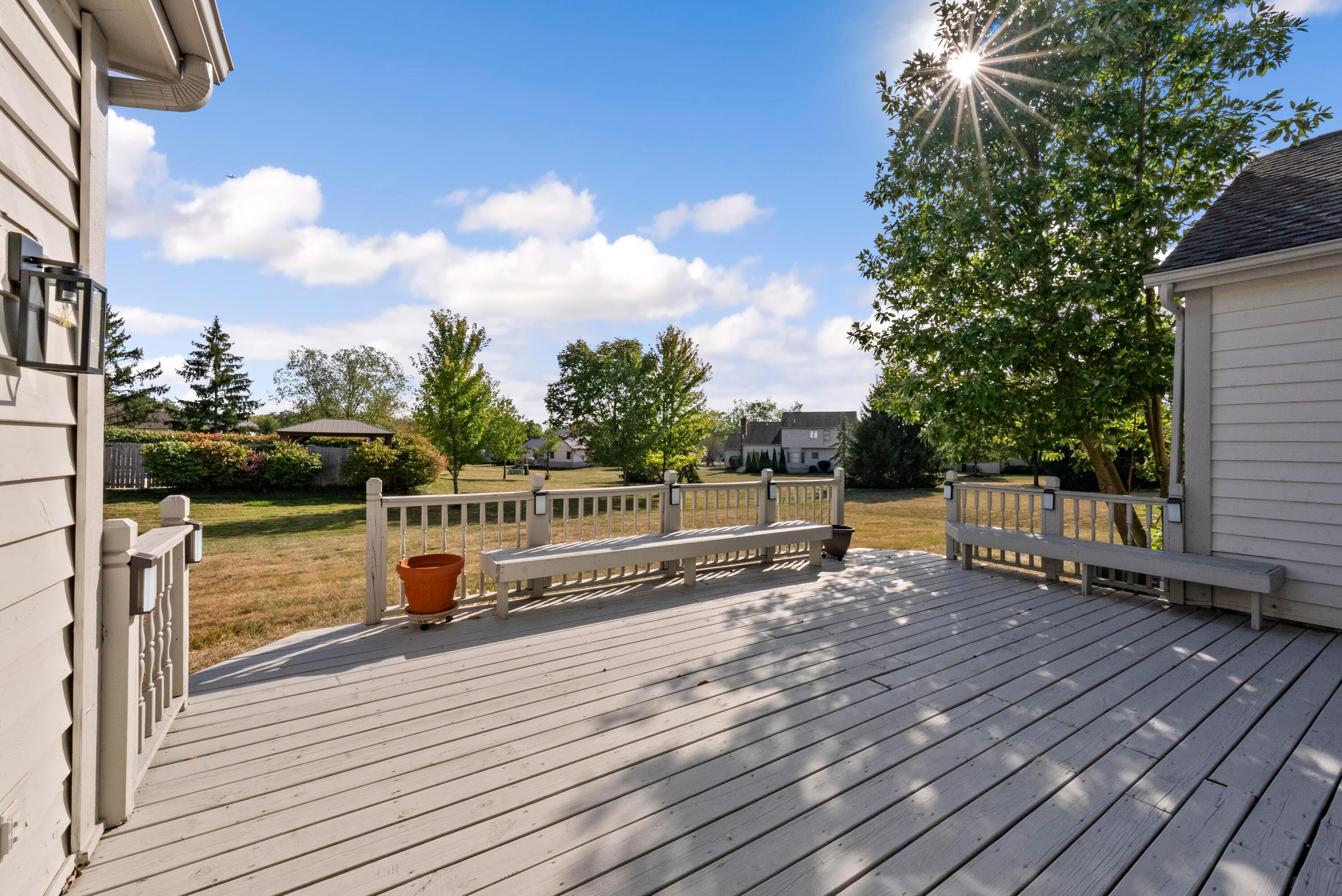 379 Beecher Road Columbus, OH 43230 - Photo 40 of 52 Deck & yard