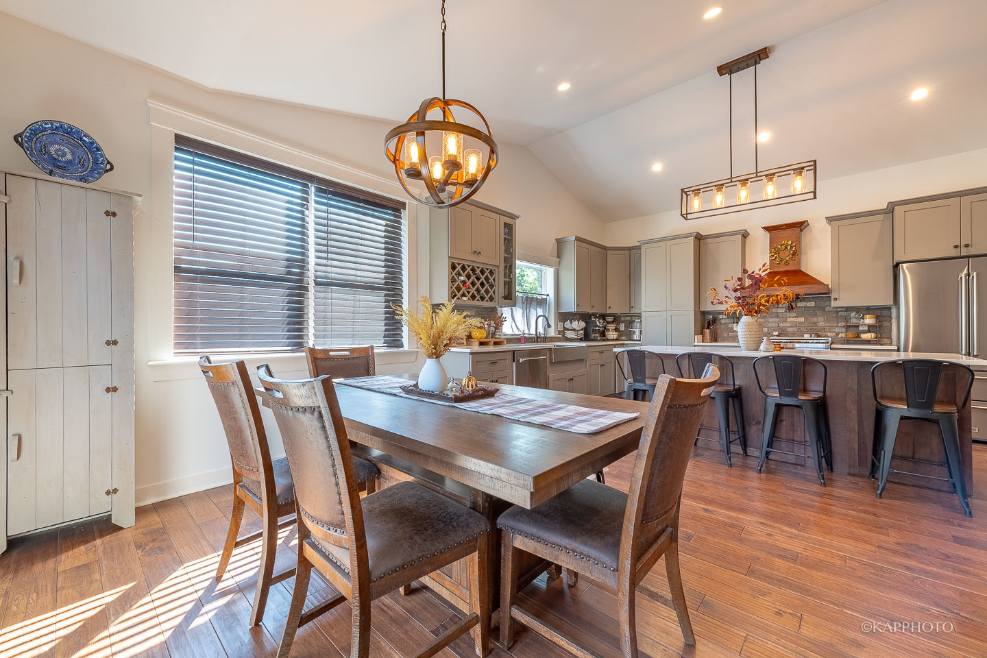 249 Easy Street Lake Holiday, IL 60552 - Photo 14 of 42 a view of a dining room with furniture window and wooden floor