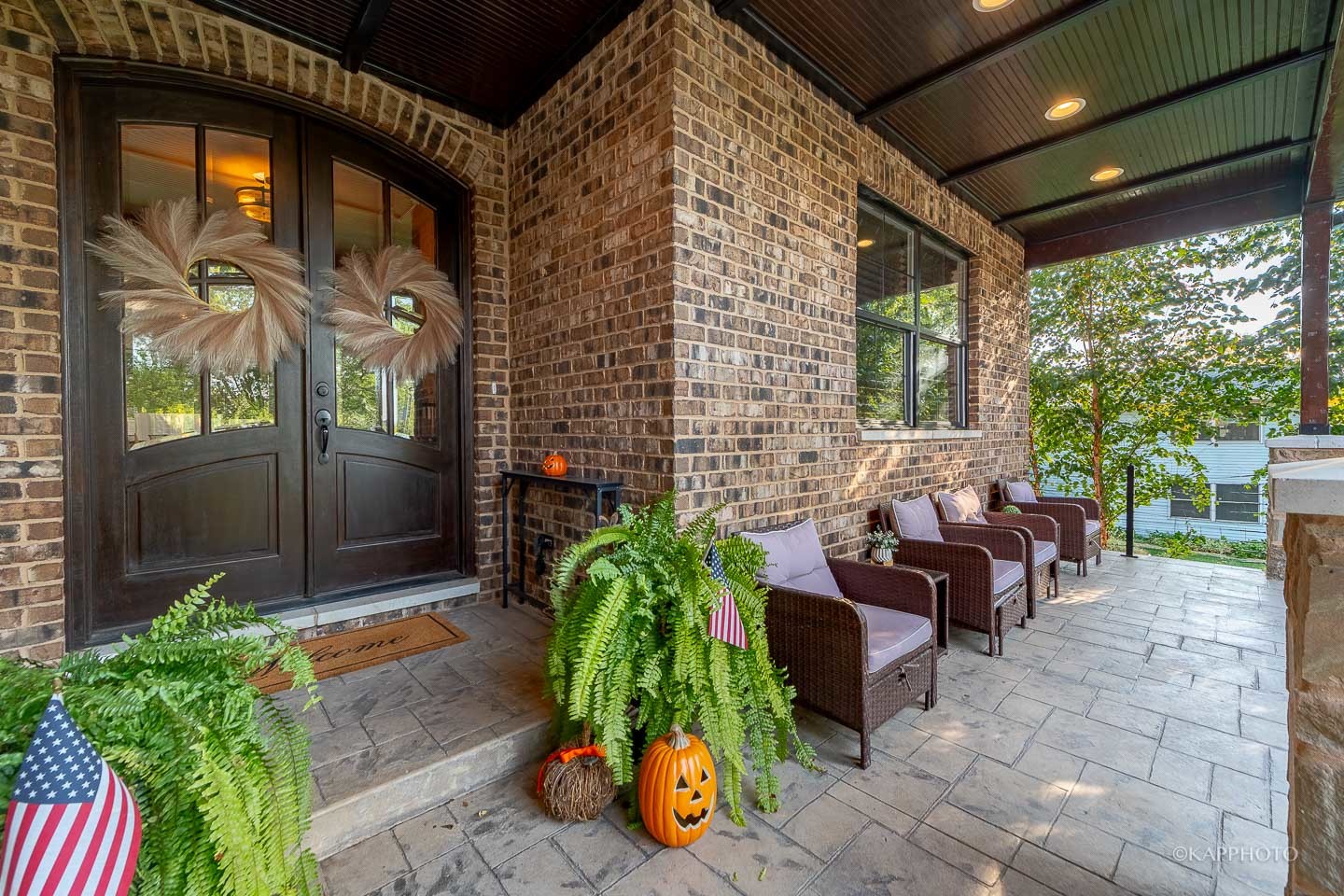 249 Easy Street Lake Holiday, IL 60552 - Photo 3 of 42 a backyard of a house with yard and outdoor seating